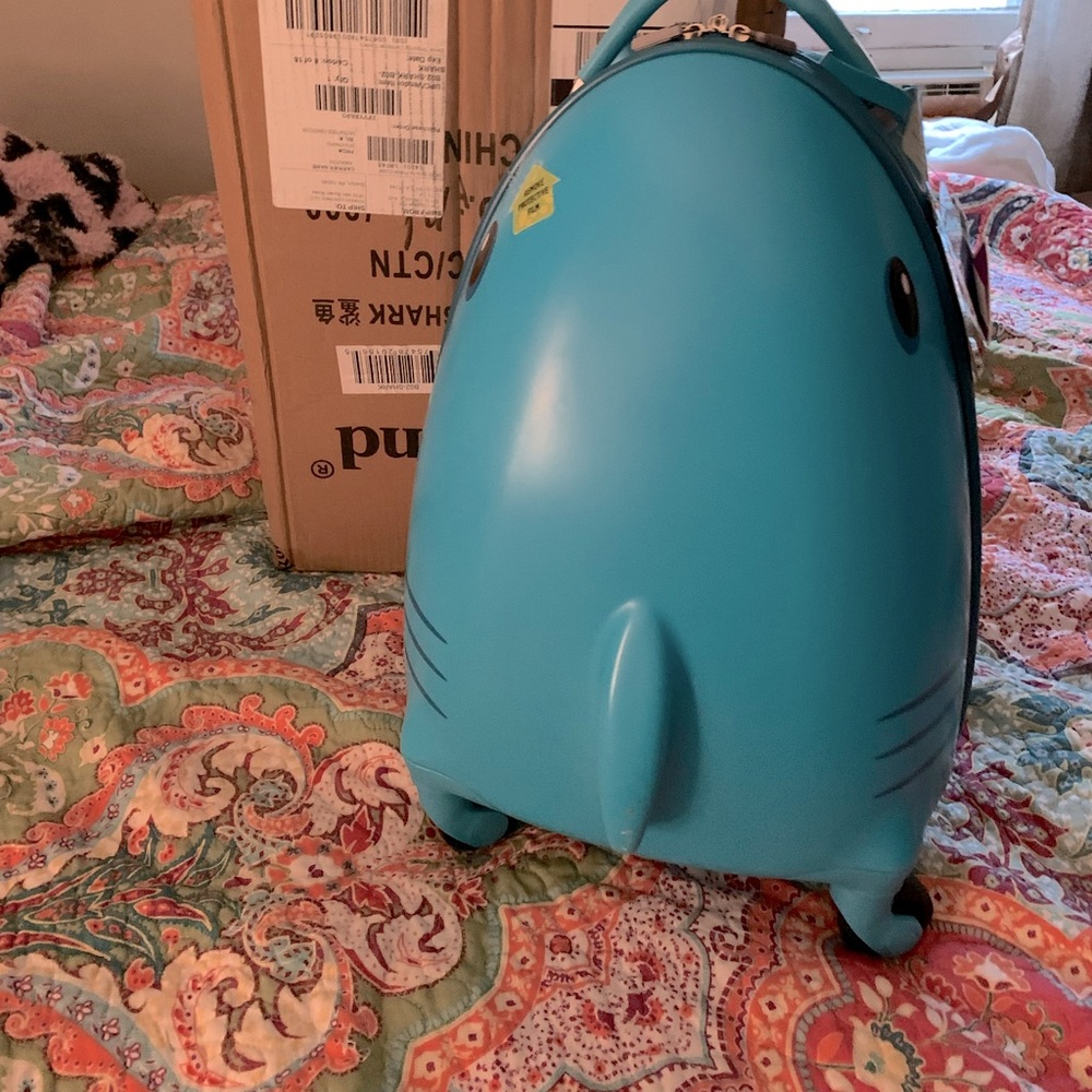 Shark suitcase